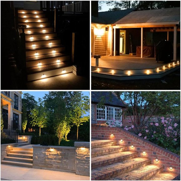 LED Deck Lights Kit - WiFi Wireless Smart Phone Control Low Voltage - BRAND NEW - Picture 1 of 7